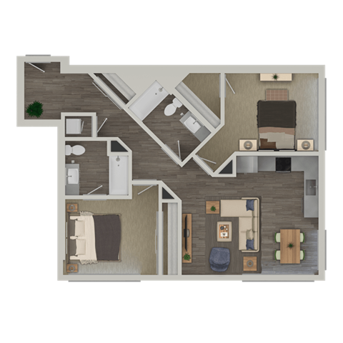 B2 floor plan